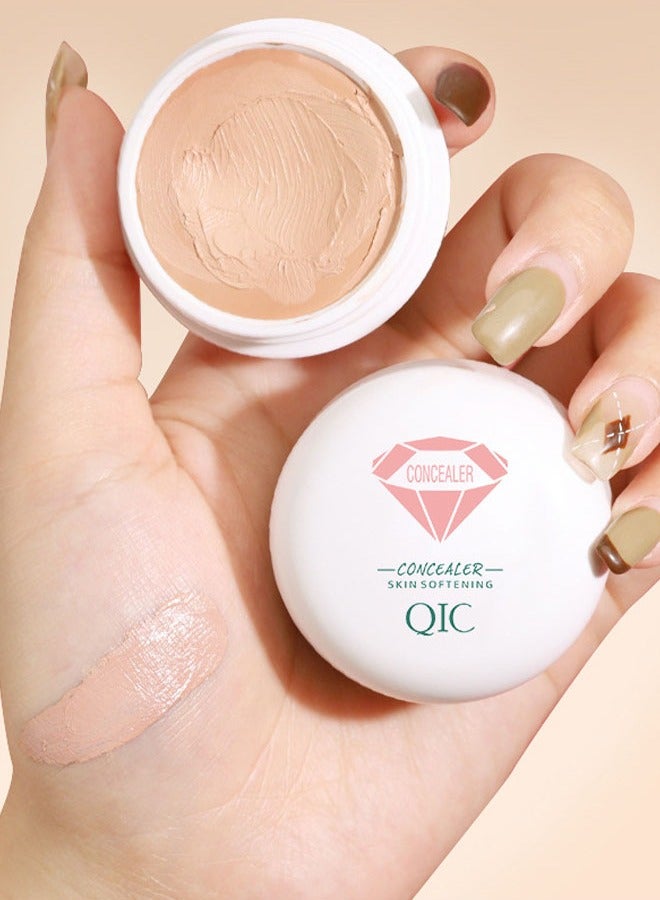 QIC Flawless Finish Liquid Concealer for Women – Full Coverage, Long-Lasting, Lightweight & Natural Look - Image 1